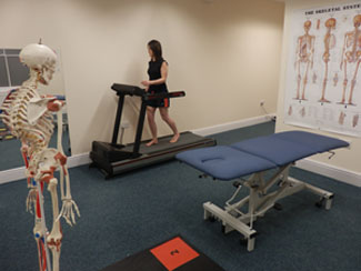 physiotherapy treatment room